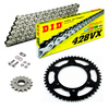 Sprockets & Chain Kit DID 428VX Silver RIEJU RS2 Naked 125 06-09 