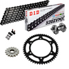 KIT DE TRANSMISION DID 520 ZVM-X NEGRO Super Reforzado  HONDA CB 500 X 13-18 Remachadora Gratis!