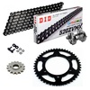 Sprockets & Chain Kit DID 520 ZVM-X Black HONDA X ADV 750 17-25 Free Riveter!