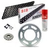 KIT DE TRANSMISION DID 520 ZVM-X NEGRO Super Reforzado YAMAHA XJ6 Diversion 600 09-15