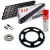 Sprockets & Chain Kit DID 520 ZVM-X Black HONDA CB 500 X 19-23 