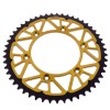 Rear Sprocket JT TWINSTAR 520 KAWASAKI KX 125 / 250 / 450 / 500 Gold