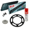 Sprockets & Chain Kit DID 530ZVM-X2 Black TRIUMPH Speed Triple S 1050 16-21