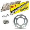 Sprockets & Chain Kit DID 520VX3 Silver HYOSUNG COMET 250 GT 04-16 