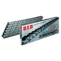 DID CHAIN 530 ZVM-X2 with X-RING Steel Gray