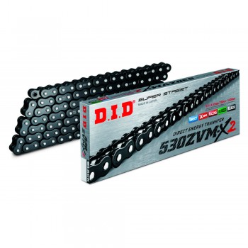 CADENA DID 530 ZVM-X2 con X-RING Negra