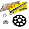 KIT DE TRANSMISION DID 520VX3 PLATA KTM Duke 125 11-13 