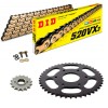Sprockets & Chain Kit DID 520VX3 Gold & Black KTM Duke 125 14-23 