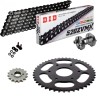 Sprockets & Chain Kit DID 520 ZVM-X Black KTM Duke 125 14-23 Free Riveter!