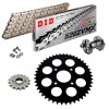 KIT DE TRANSMISION DID 520 ZVM-X Plata Super Reforzado KTM Duke 125 11-13 Remachadora Gratis!
