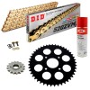 KIT DE TRANSMISION DID 520 ZVM-X Oro Super Reforzado KTM Duke 125 11-13