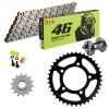 KIT DE ARRASTRE DID VR46 by Valentino Rossi SUZUKI GS 500 E 99-07 Remachadora Gratis!!