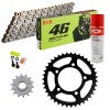 KIT DE ARRASTRE DID VR46 by Valentino Rossi SUZUKI GS 500 E 99-07 Limpiador de Cadena Gratis!!