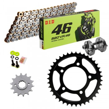 KIT DE ARRASTRE DID VR46 by Valentino Rossi SUZUKI GS 500 E 94-98 Remachadora Gratis!!