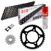 Sprockets & Chain Kit DID 520 ZVM-X Black SUZUKI GS 500 E 88-93 