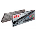 CADENA DID 525 ZVM-X2 con X-RING Gris Acero