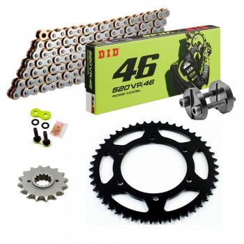 VOGE 300 RALLY 22-23 DID 520 VR46 Chain Kit Free Riveter!!