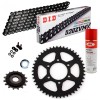 KIT DE TRANSMISION DID 520 ZVM-X Negro Super Reforzado  KAWASAKI Versys 650 KLE 07-25 Remachadora Gratis!