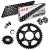 KIT DE TRANSMISION DID 520 ZVM-X Negro Super Reforzado  KAWASAKI Versys 650 KLE 07-25 Remachadora Gratis!