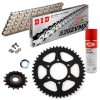KIT DE TRANSMISION DID 520 ZVM-X Plata Super Reforzado  KAWASAKI Versys 650 KLE 07-25 Remachadora Gratis!