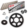 Sprockets & Chain Kit DID 520 ZVM-X Silver KAWASAKI Versys 650 KLE 07-25 Free Riveter!