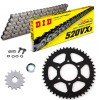 Sprockets & Chain Kit DID 520VX3 Steel Grey KAWASAKI Versys 650 KLE 07-25 