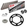 Sprockets & Chain Kit DID 520 ZVM-X Steel Grey HONDA CBR 500 R 13-21 Free Riveter!