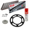 KIT DE TRANSMISION DID 525ZVM-X2 Super Reforzado GRIS ACERO DUCATI Desert X 950 22-25