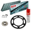 KIT DE TRANSMISION DID 530ZVM-X2 Super Reforzado GRIS ACERO Harley Davidson Pan America 1250 21-25 