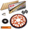 Kit de Cadena DID KTM Adventure 390 2020-2024 Power Kit Oro Remachadora Gratis!
