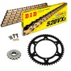 KIT DE TRANSMISION DID 520VX3 Oro/Negro HONDA Transalp 750 23-24 
