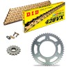 Sprockets & Chain Kit DID 428VX Gold Keeway RKR 125 18-23 