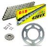 Sprockets & Chain Kit DID 428VX Silver Keeway RKR 125 18-23 