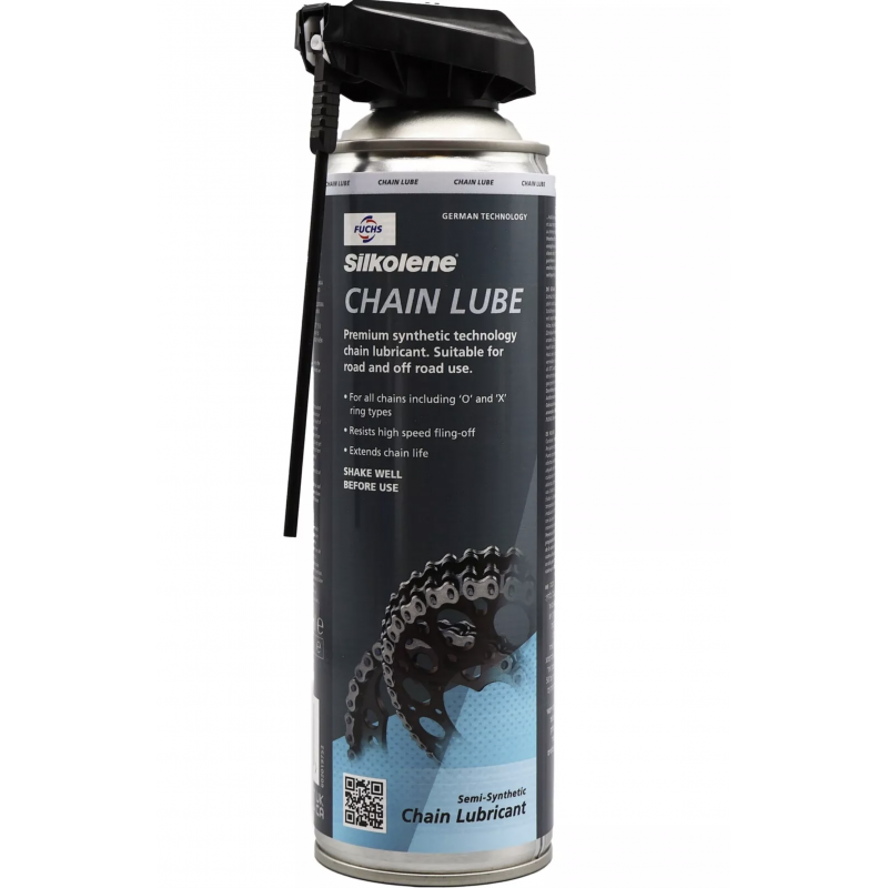 GRASA DE CADENA TRANSPARENTE SILKOLENE 500ml