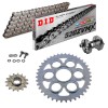 Sprockets & Chain Kit DID 520 ZVM-X Steel Grey Ducati Supersport 950 19-25 Free Riveter!