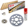 Sprockets & Chain Kit DID 520 ZVM-X Gold Ducati Supersport 950 19-25