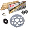 KIT DE TRANSMISION DID 520 ZVM-X Super Reforzado ORO Ducati Panigale 998 V4 19-24 REMACHADORA GRATIS!
