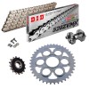KIT DE TRANSMISION DID 520 ZVM-X Super Reforzado PLATA Ducati Panigale 998 V4 19-24 REMACHADORA GRATIS!
