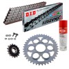 Sprockets & Chain Kit DID 525ZVM-X Steel Grey Ducati Diavel V4 23-25