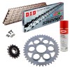 Sprockets & Chain Kit DID 525ZVM-X Silver Ducati Diavel V4 23-25