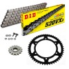 Sprockets & Chain Kit DID 520VX3 Steel Grey CFmoto NK 400 20-23 