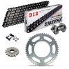 Sprockets & Chain Kit DID 520 ZVM-X Black QJ Motor SRK 700 23-26 Free Riveter!