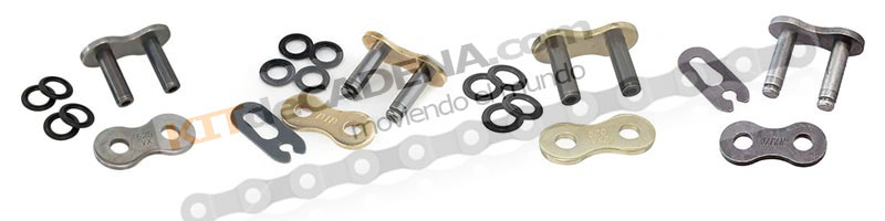 Eslabones de unión para cadena de moto Eslabones de unión para cadena de moto